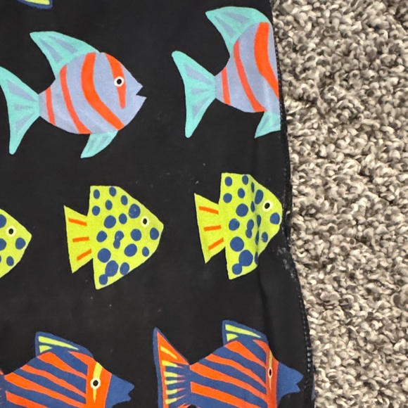 Hanna Andersson Black Baby swimsuit with fish print - Picture 8 of 8
